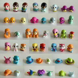 Squinkies Do Drops Lot – 34 Figures + 12 Accessories (2016 Relaunch)